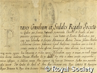 Domestic Manuscripts: letters and papers relating to the administration of the Royal Society