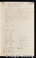 Ross, David: certificate of election to the Royal Society
