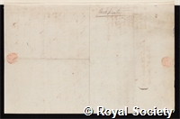 Jebb, Sir Richard: certificate of election to the Royal Society