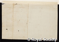 Piggott, Sir Arthur Leary: certificate of election to the Royal Society