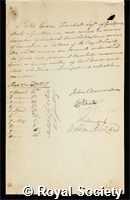 Turnbull, Peter Evan: certificate of election to the Royal Society