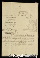Elliott, Charles Boileau: certificate of election to the Royal Society