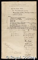 Weldon, Walter Frank Raphael: certificate of election to the Royal Society