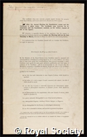 Dines, William Henry: certificate of election to the Royal Society