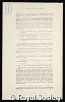 Maiden, Joseph Henry: certificate of election to the Royal Society