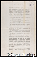 Cole, Grenville Arthur James: certificate of election to the Royal Society