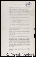 Dobell, Cecil Clifford: certificate of election to the Royal Society