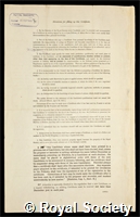 McBain, James William: certificate of election to the Royal Society
