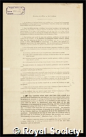 Spencer, Leonard James: certificate of election to the Royal Society