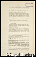 Heslop Harrison, John William: certificate of election to the Royal Society