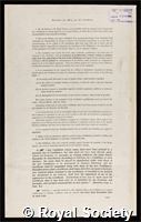 Allen, Herbert Stanley: certificate of election to the Royal Society
