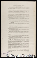 Fildes, Sir Paul Gordon: certificate of election to the Royal Society