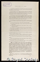 Raistrick, Harold: certificate of election to the Royal Society
