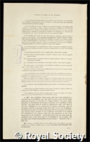 Turner, William Ernest Stephen: certificate of election to the Royal Society