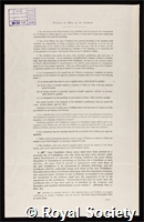 Stubblefield, Sir Cyril James: certificate of election to the Royal Society