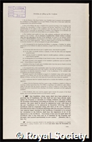 Whitehead, John Henry Constantine: certificate of election to the Royal Society