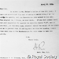 New Letter Books: copies of outgoing administrative letters of the Royal Society