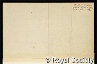 Williams, Stephen: certificate of election to the Royal Society