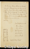 Azevado Coutinho, Marco Antonio de: certificate of election to the Royal Society