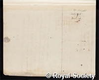 Wright, Richard: certificate of election to the Royal Society