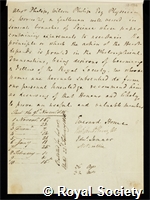 Philip, Alexander Philip Wilson: certificate of candidature for election to the Royal Society