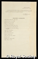 List of selected candidates