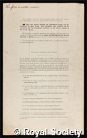 Whittaker, Sir Edmund Taylor: certificate of election to the Royal Society