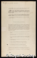 Ridley, Henry Nicholas: certificate of election to the Royal Society