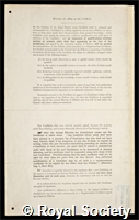 Green, Arthur George: certificate of election to the Royal Society