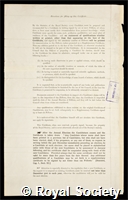 Masterman, Arthur Thomas: certificate of election to the Royal Society