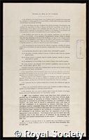 Hirst, Sir Edmund Langley: certificate of election to the Royal Society