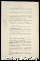 Plaskett, Harry Hemley: certificate of election to the Royal Society